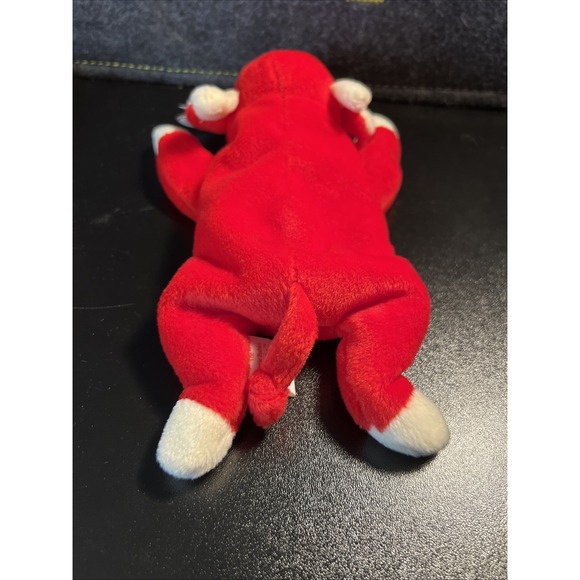 Ty Beanie Baby - SNORT the Bull (9 Inch) NEW NWT Plush Stuffed Animal Toy (1995) - Picture 6 of 10